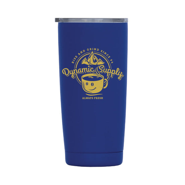 Engraved 20 oz. JOE Triple Insulated BLUE SS Tumbler with Lid #40-05