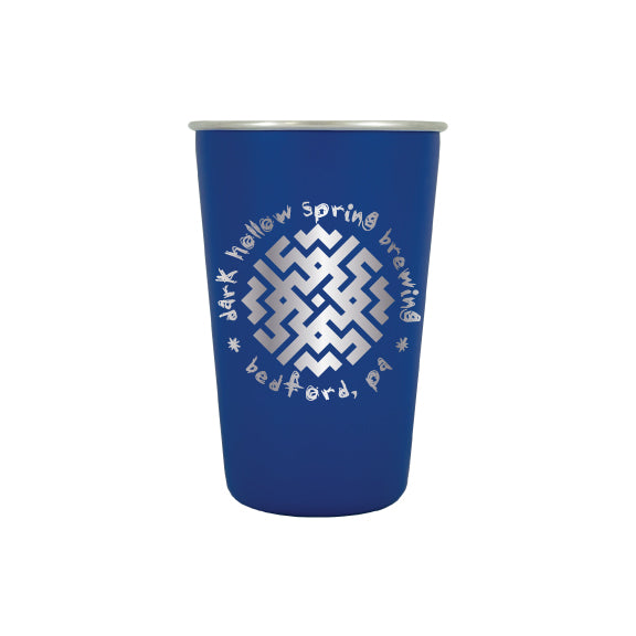 16 oz. Matte Blue Stainless Pint #88-05m