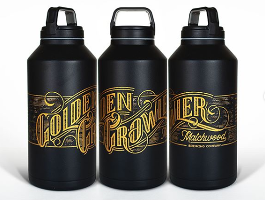 Engraved 64 oz. Double Wall Nomad Growler #46-xx