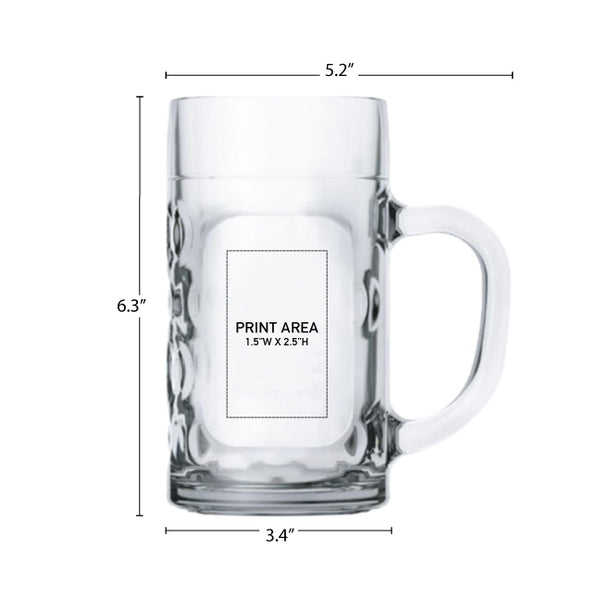 0.5 Liter Oktoberfest Beer Stein #169