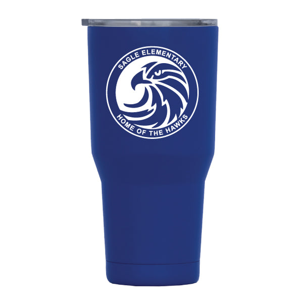 30 oz. Java Double Wall SS Tumbler with Acrylic Lid #26-05