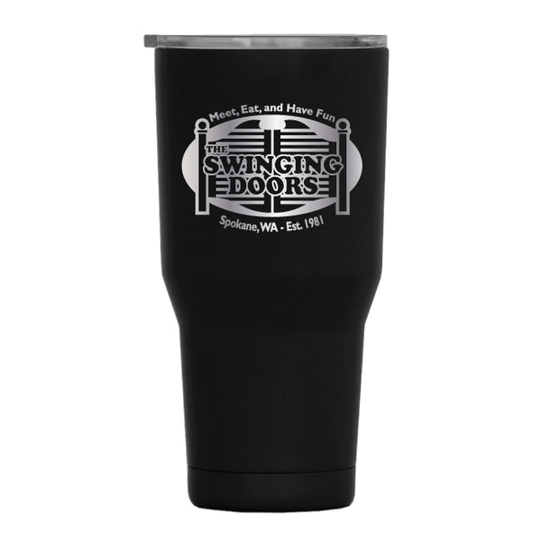 30 oz. Java Double Wall SS Tumbler with Acrylic Lid #26-07