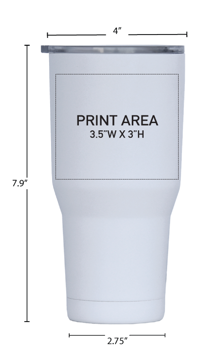 Engraved 30 oz. Java Double Wall SS Tumbler with Acrylic Lid #26-05