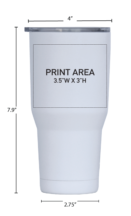 Engraved 30 oz. Java Double Wall SS Tumbler with Acrylic Lid #26-07