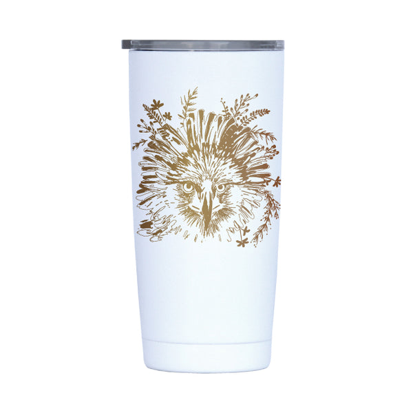 20 oz. JOE Triple Insulated White SS Tumbler with Lid #40-04