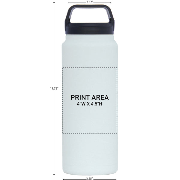 Engraved 32 oz. Double Wall Oasis Growler Bottle #48-xx