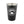 16 oz. Matte Black Stainless Pint #88-07m