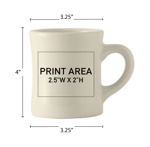 12 oz. Diner Mug #146