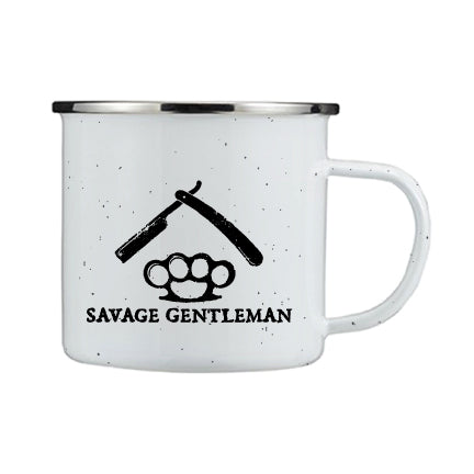 17 oz. Flat-Bottom Enamel Mugs