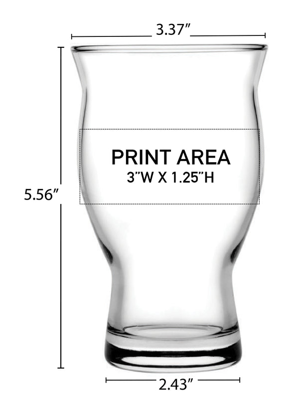16.75 oz. Stackable Craft Beer Glass #165