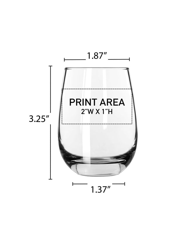 5.5 oz. Stemless Wine #312 - 3