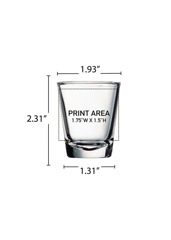 1.5 oz. Shot Glass #343 - 3