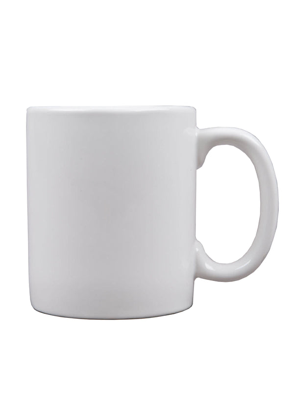 11 oz. White Ceramic Mug #600