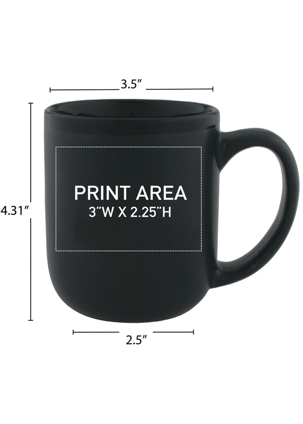 17 oz. Mocha Matte Mug #64M-07