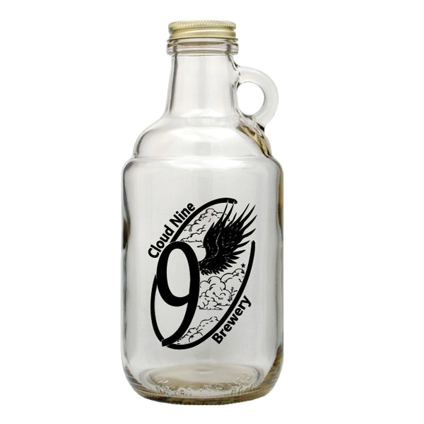 750ml Clear Jug Growler #653