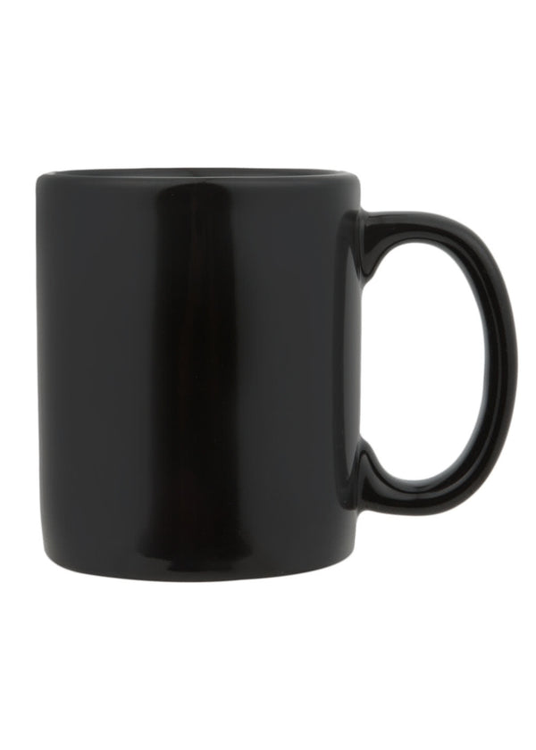 11 oz. Black Ceramic Mug #678