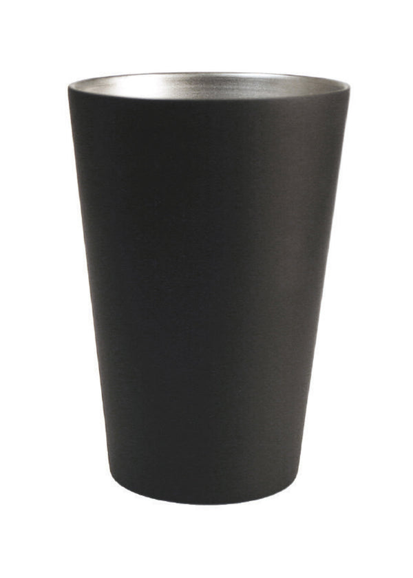 19 oz. Double Wall Stainless Pint - Matte Black #88-DWM-07 - 2