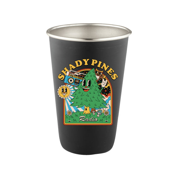 16 oz. Matte Black Stainless Pint #88-07m