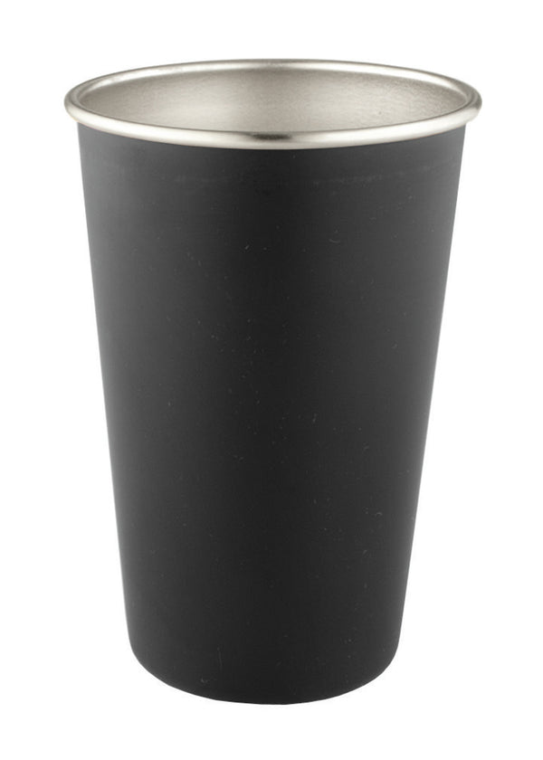 16 oz. Stainless Pint Black #88M-07 - 2