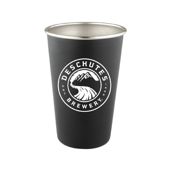 16 oz. Matte Black Stainless Pint #88-07m