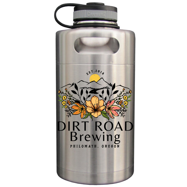 64 oz. Double Wall Keg Growler #MK-64