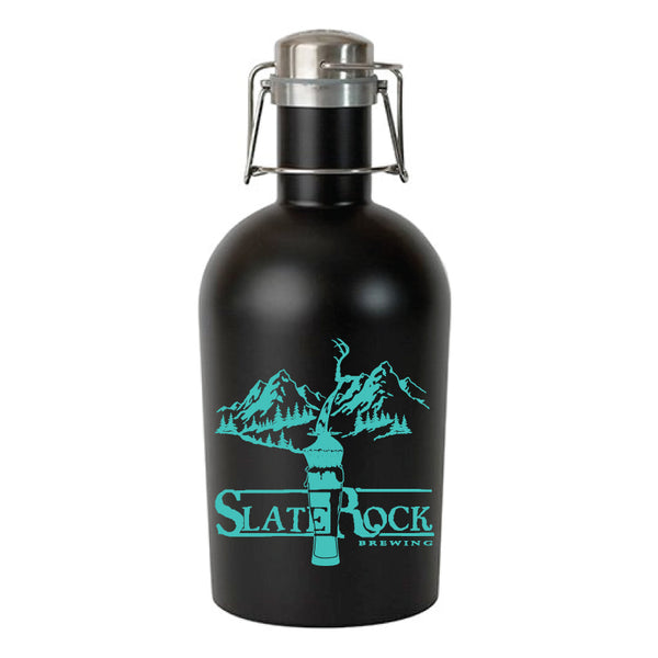 64 oz. Matte Black Growler w/ Handle #SG-M-07