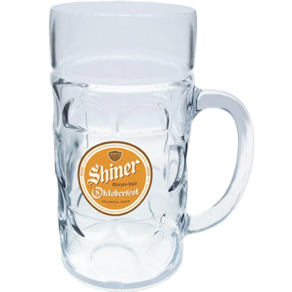 Styrene Plastic 1 Liter and 0.5 Liter Oktoberfest Beer Steins